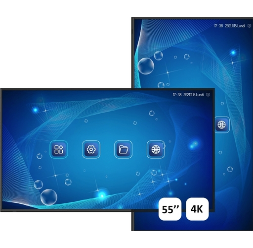 Ecran d'affichage dynamique Android 4K Easypitch Dynamic 55''